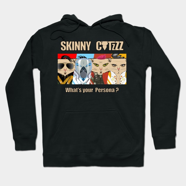 Skinny Catzzz | What's your Persona? Hoodie by SkinnyCatzzz